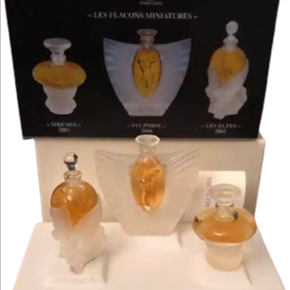 LALIQUE "Les Flacons Miniatures